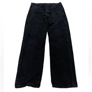 Rustler Black Straight Leg Jeans 32x30